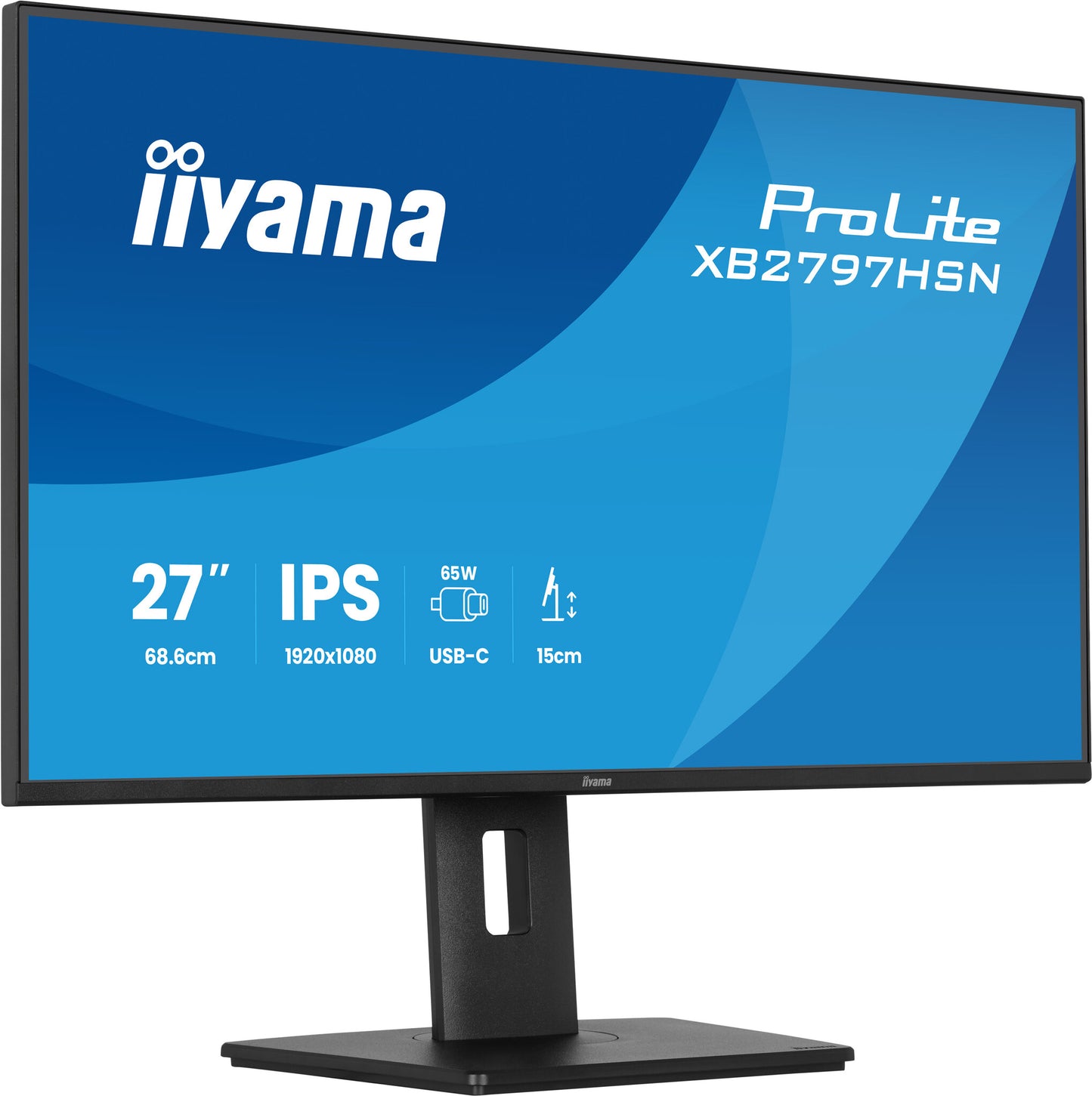 iiyama ProLite XB2797HSN-B1 computer monitor 68.6 cm (27") 1920 x 1080 pixels Full HD LCD Black