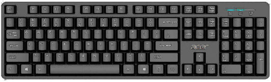 Acer USB Wired keyboard Home/Office QWERTY US International Black