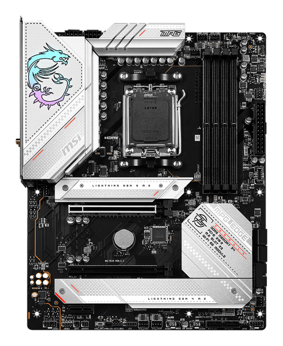 MSI MPG B650 EDGE WIFI motherboard AMD B650 Socket AM5 ATX