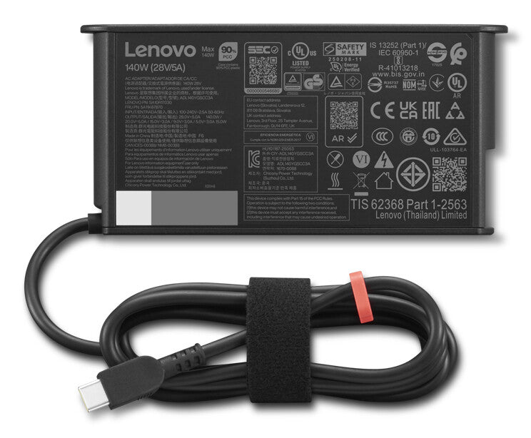Lenovo 4X21U28818 power adapter/inverter Indoor 140 W Black