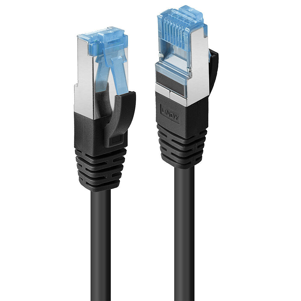 Lindy 47180 networking cable Black 3 m Cat6a S/FTP (S-STP)