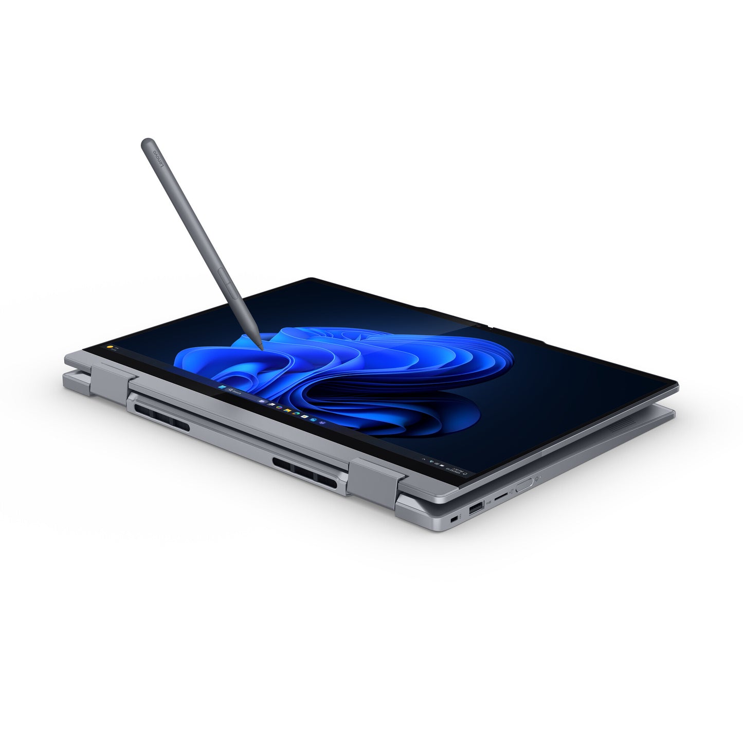Lenovo ThinkBook 14 2-in-1 G5 IAU Intel Core Ultra 7 255U Hybrid (2-in-1) 35.6 cm (14") Touchscreen WUXGA 16 GB DDR5-SDRAM 512 GB SSD Wi-Fi 6E (802.11ax) Windows 11 Pro UK English Grey