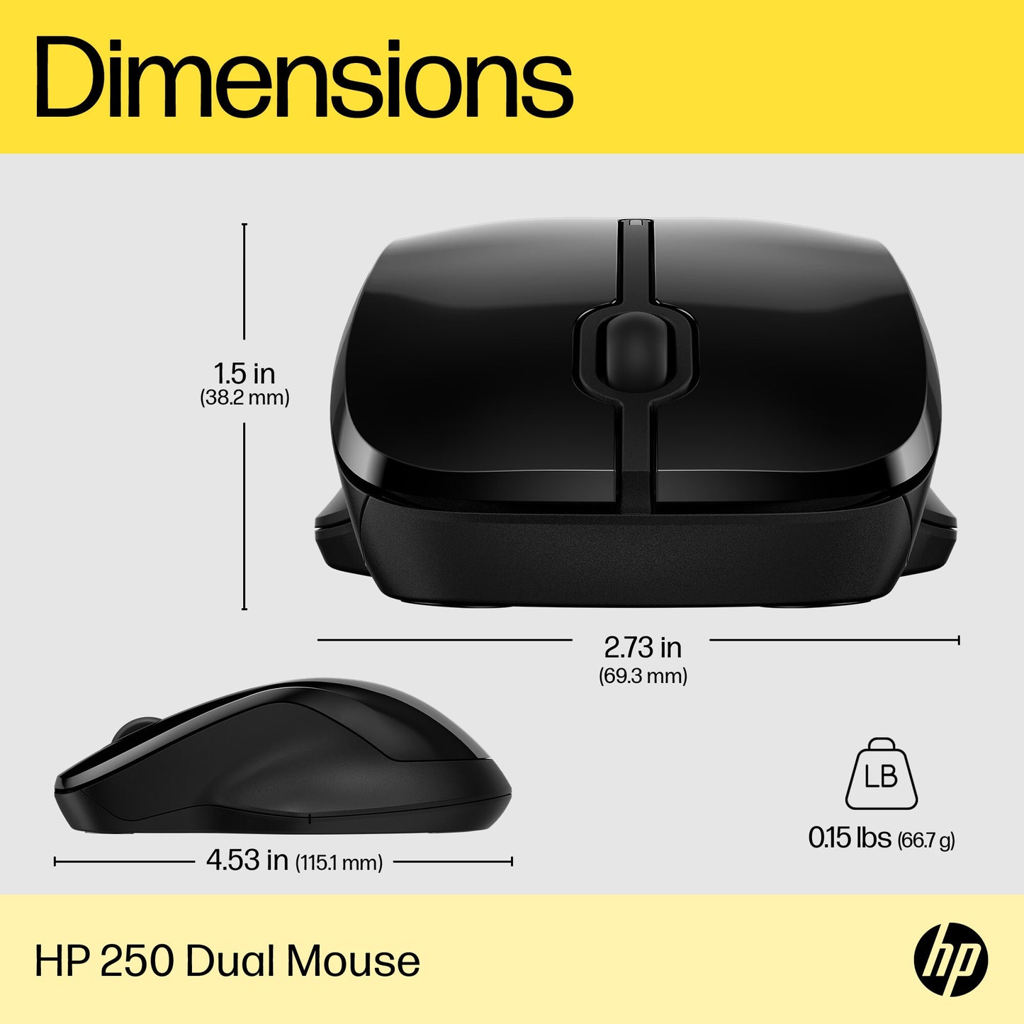 HP 250 Dual Mouse