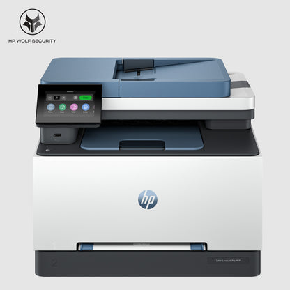 HP LaserJet Pro 3302fdw Wireless Multifunction Color Printer, Copier, Scanner; Duplex