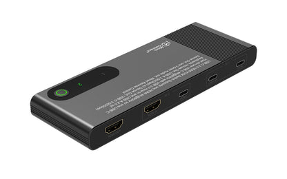 Microconnect HDMI & USB-C 2-Port KVM switch