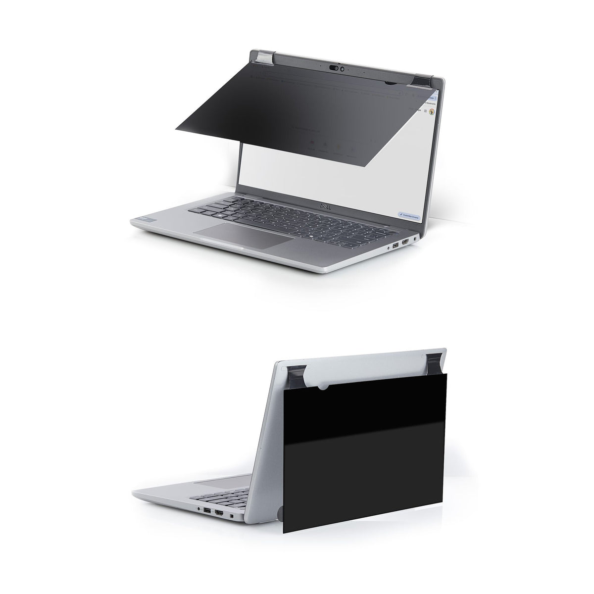 StarTech.com 13.3-inch 16:10 Bright Privacy Screen Filter with Touch, Flip-Over, 75% Light Transmittance, Anti-Glare Privacy Filter, +/- 30 Deg. View Angle