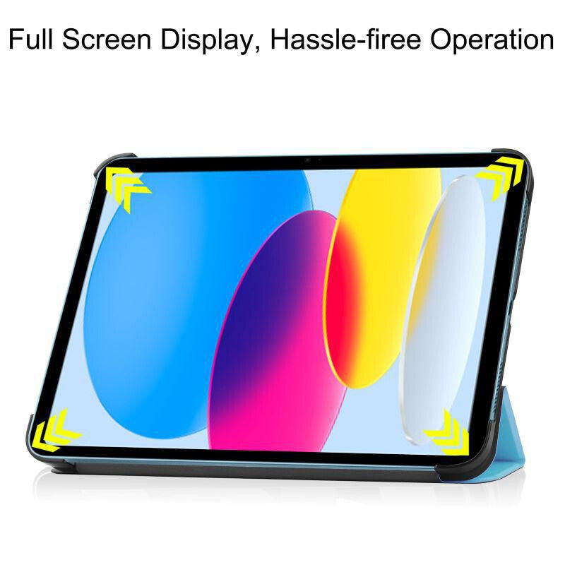 CoreParts TABX-IP10-COVER5 tablet case 27.7 cm (10.9") Flip case Blue