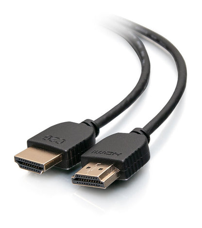 C2G 3ft (0.9m) Plus Series Slim Flexible High Speed HDMI® Cable with Ethernet