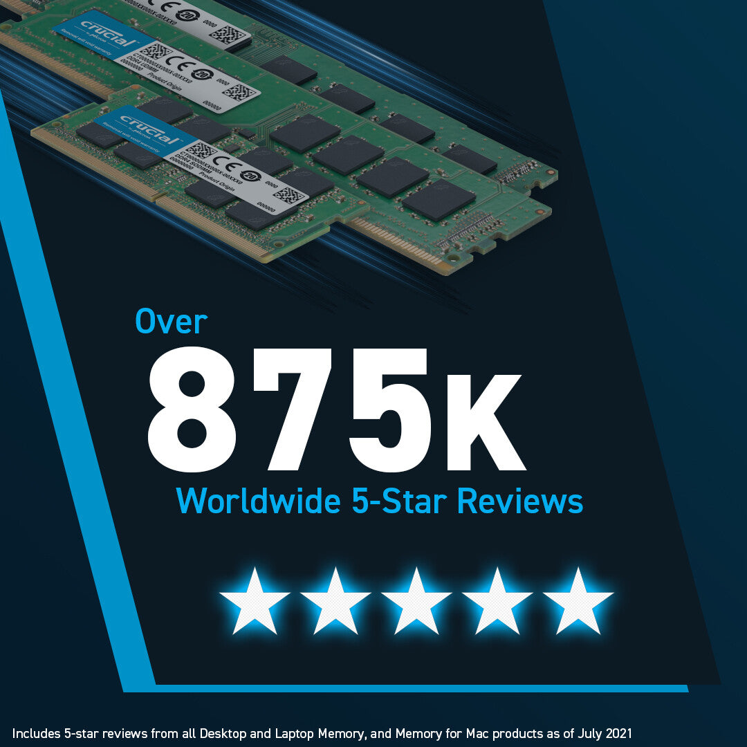 Crucial CT32G56C46S5 memory module 32 GB 1 x 32 GB DDR5 262-pin SO-DIMM