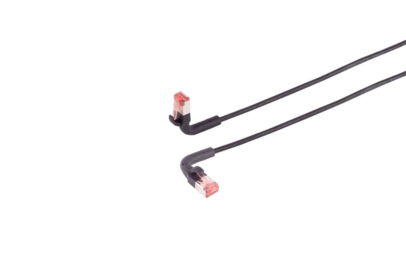 Lanview LV-6AFTP-FLEX-ANG-015B networking cable Black 1.5 m Cat6a U/FTP (STP)