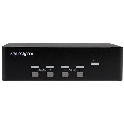 StarTech.com 4-port KVM Switch with Dual VGA - USB 2.0