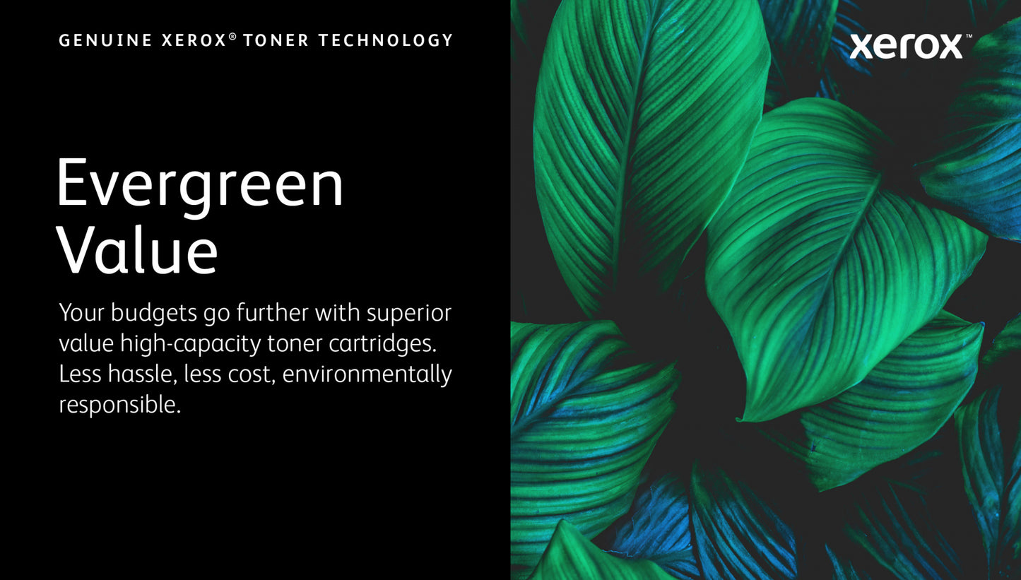 Xerox Genuine ® C230 Color Printer/C235 Color Multifunction Printer Cyan Standard capacity Toner Cartridge (1500 Pages) - 006R04384