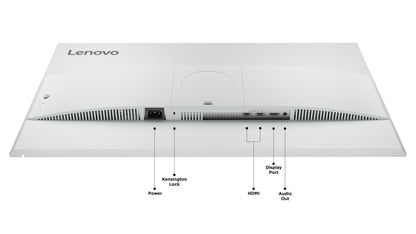 Lenovo L27q-4A computer monitor 68.6 cm (27") 2560 x 1440 pixels 2K Ultra HD LCD Grey