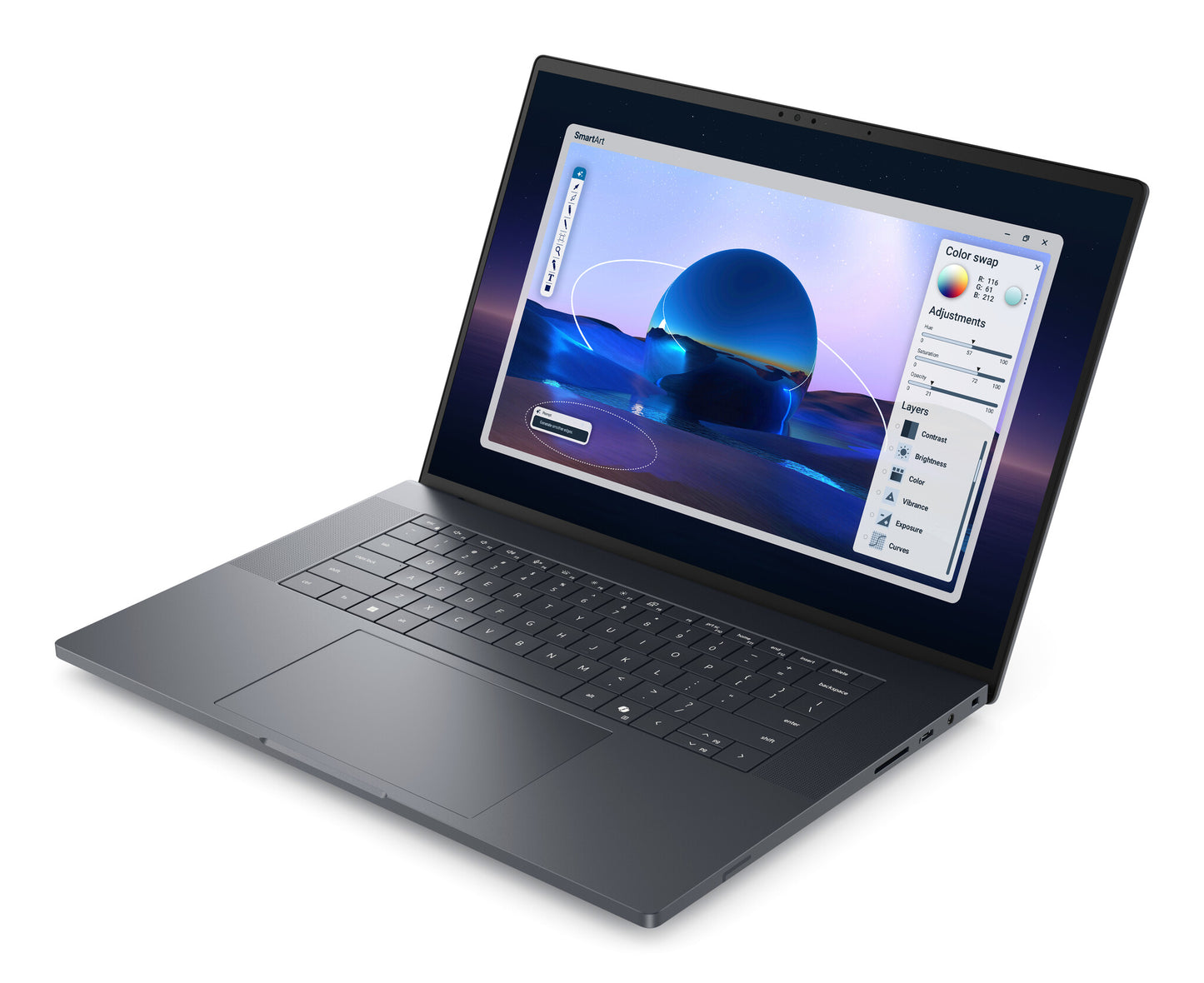 DELL Pro Max 16 Premium MA16250 Intel Core Ultra 7 265H Mobile workstation 40.6 cm (16") Full HD+ 32 GB LPDDR5x-SDRAM 1 TB SSD NVIDIA RTX PRO 2000 Blackwell Wi-Fi 7 (802.11be) Windows 11 Pro UK English Black