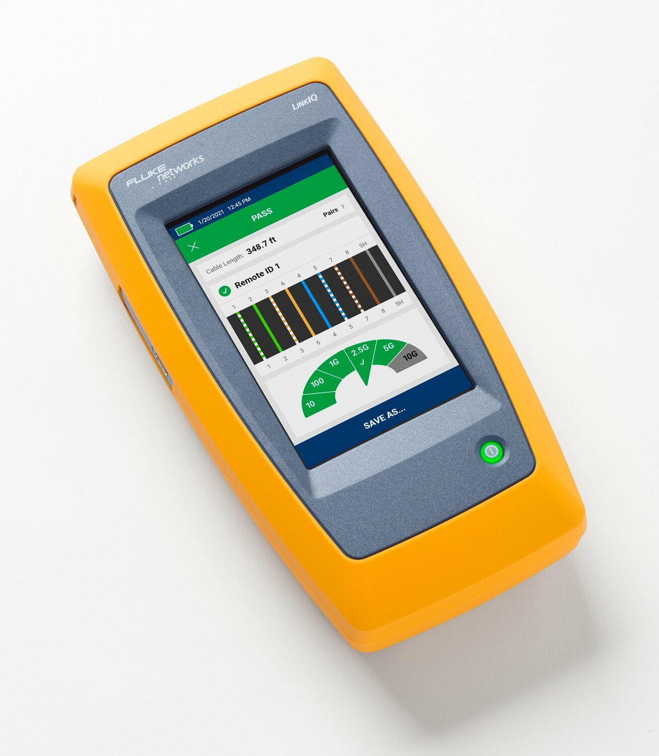Fluke LIQ-100 network cable tester Twisted pair cable tester