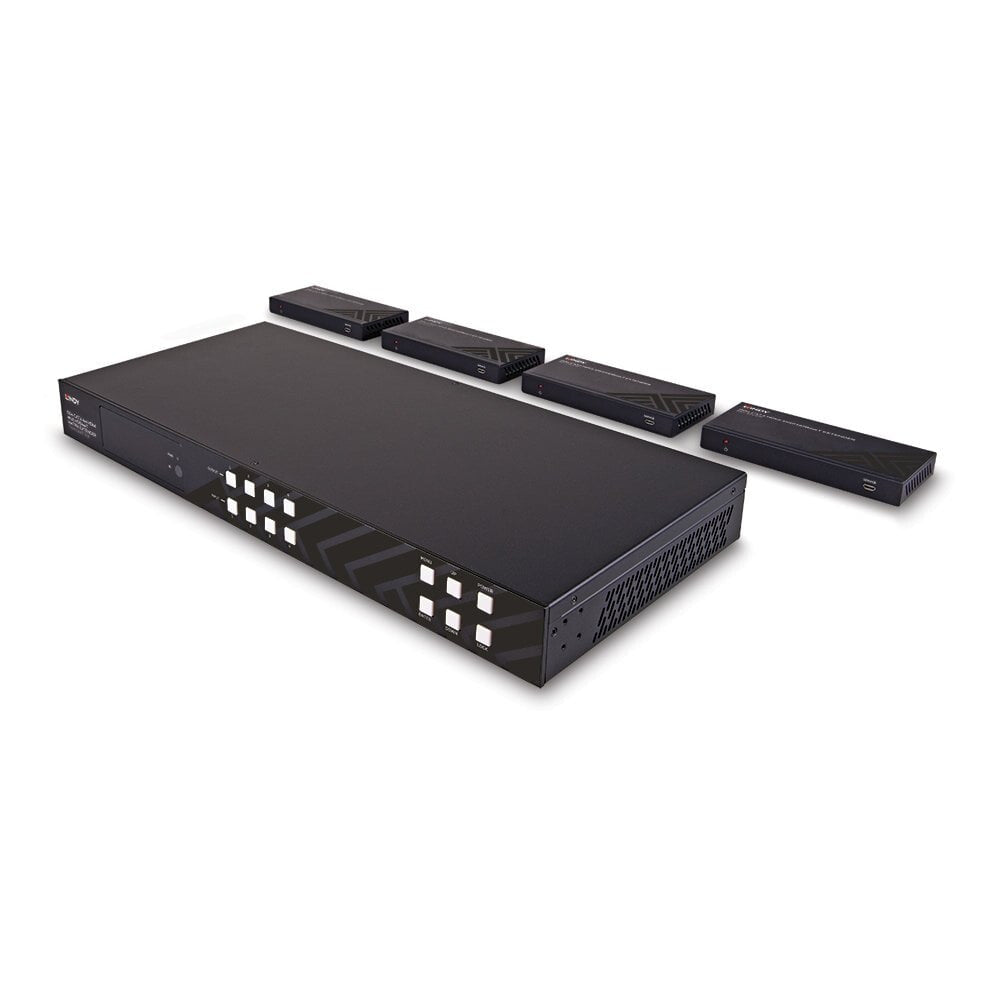 Lindy 150m Cat.6 4x4 HDMI 4K60 HDBaseT Matrix Extender