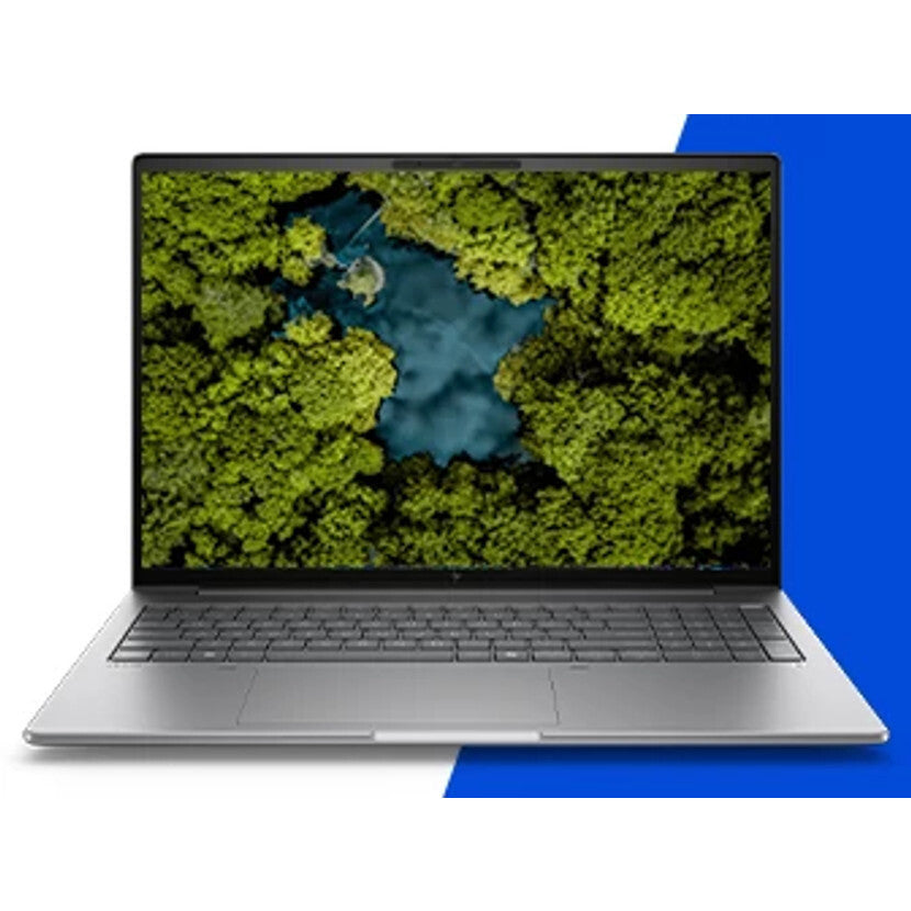 HP ZBook 8 G1i 16 inch Mobile Workstation PC Wolf Pro Security Edition - Data Science Intel Core Ultra 9 285H 40.6 cm (16") WQXGA 32 GB DDR5-SDRAM 1 TB SSD NVIDIA RTX 500 Ada Wi-Fi 7 (802.11be) Windows 11 Pro AI Workstation, AI PC Silver