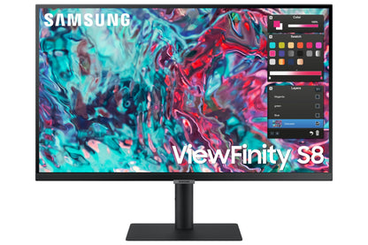 Samsung S80TB computer monitor 68.6 cm (27") 3840 x 2160 pixels 4K Ultra HD LED Black