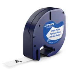 DYMO 12mm LetraTAG Plastic tape label-making tape