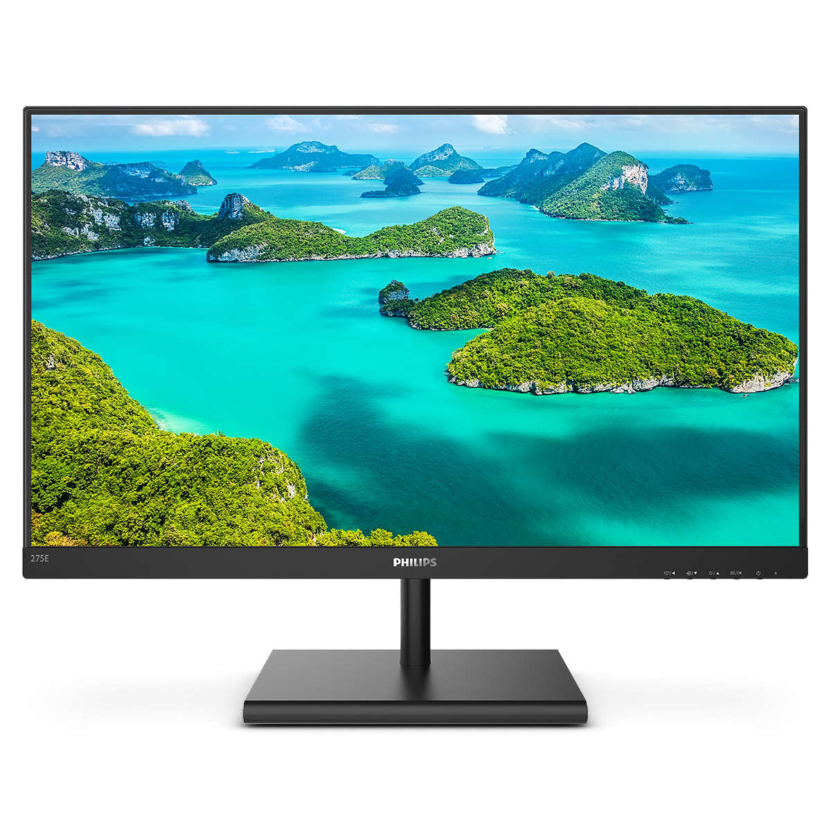 Philips E Line 275E1S/00 LED display 68.6 cm (27") 2560 x 1440 pixels Quad HD Black