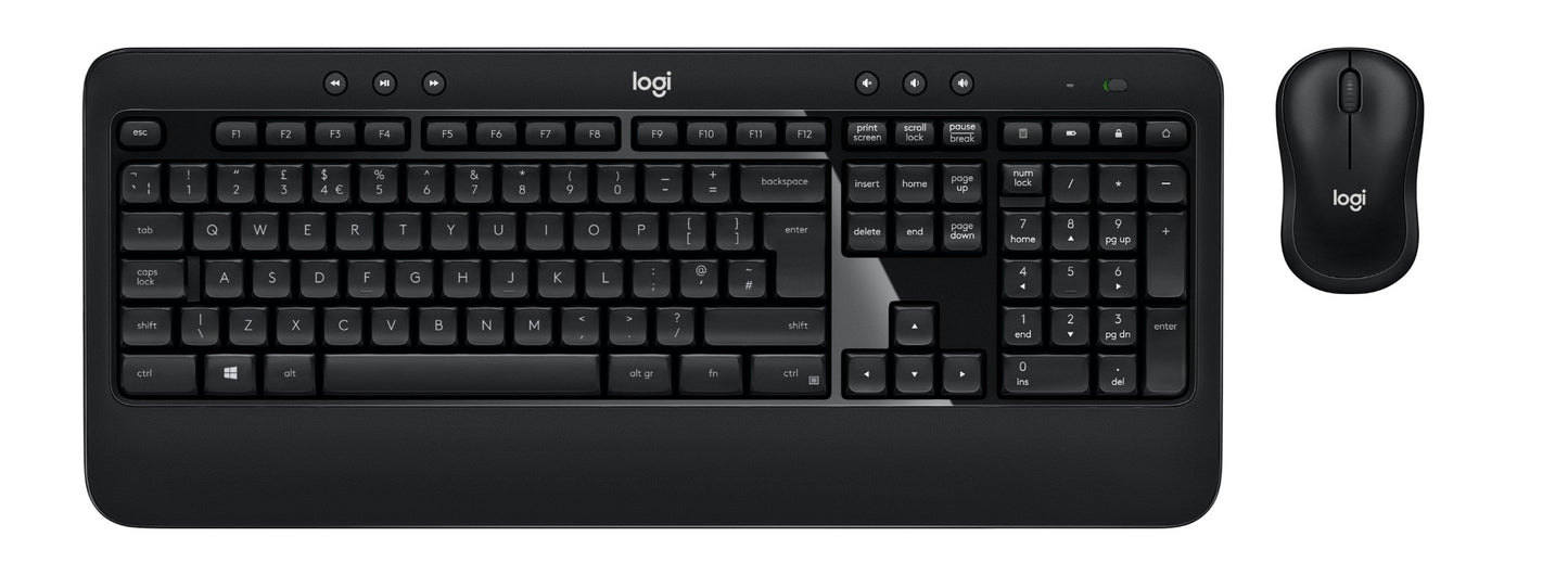 Logitech ADVANCED Combo Wireless Keyboard and Mouse