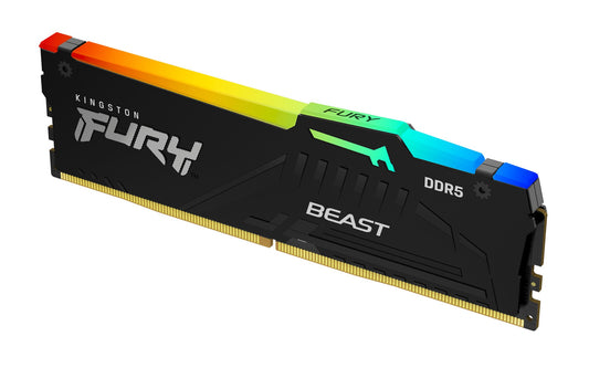 Kingston Technology FURY 16GB 5600MT/s DDR5 CL40 DIMM Beast RGB