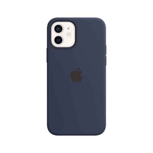 Apple iPhone 12 | 12 Pro Silicone Case with MagSafe - Deep Navy