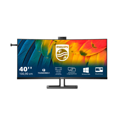 Philips 40B1U6903CH/00 computer monitor 100.8 cm (39.7") 5120 x 2160 pixels 5K Ultra HD LCD Black