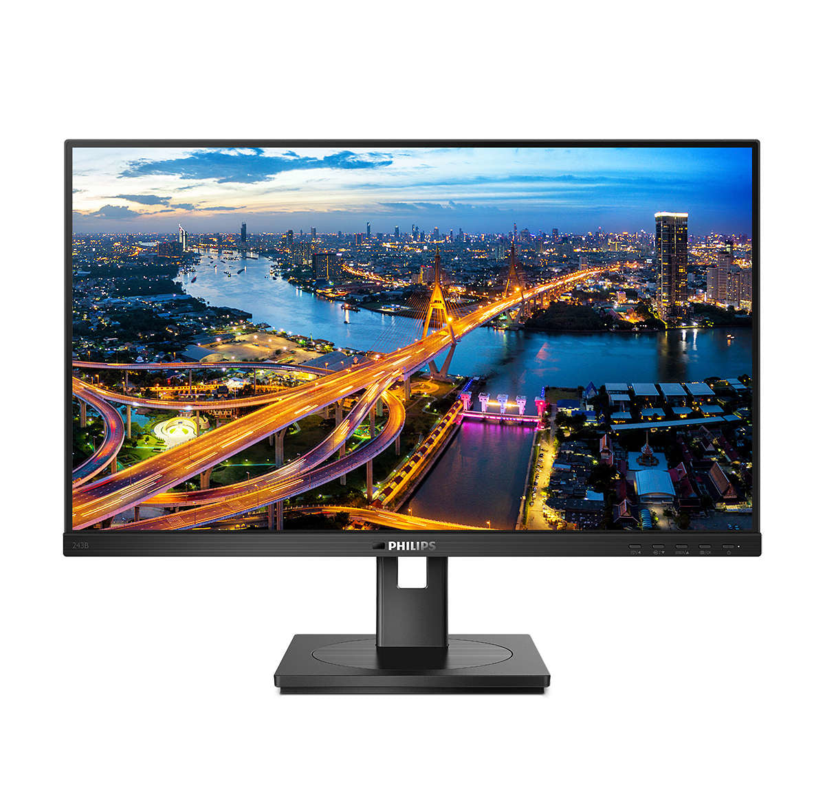 Philips B Line 243B1/00 LED display 60.5 cm (23.8") 1920 x 1080 pixels Full HD Black