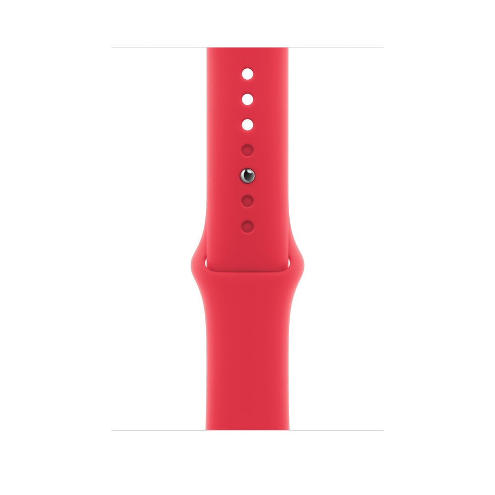 Apple MT3W3ZM/A Smart Wearable Accessories Band Red Fluoroelastomer