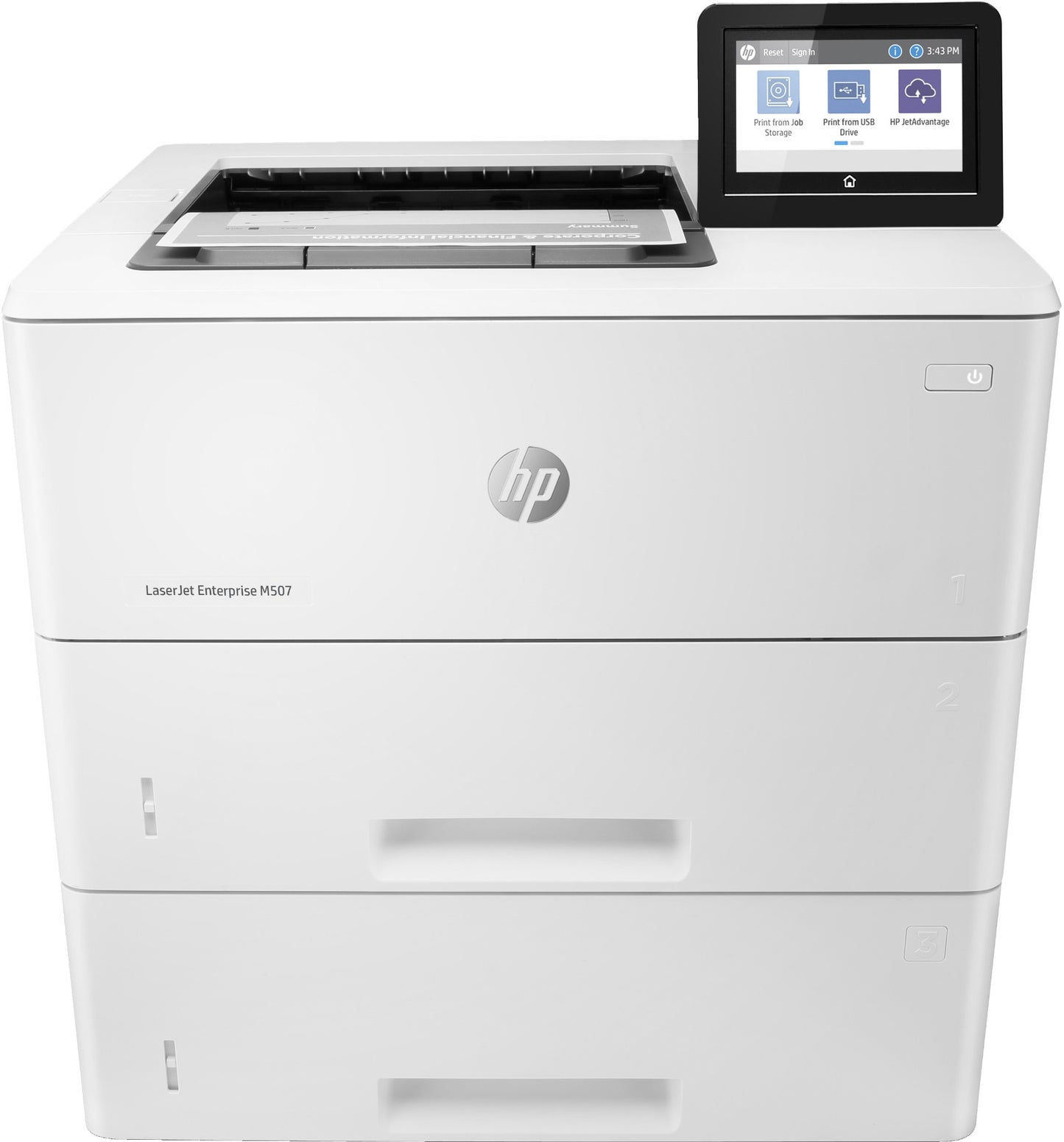 HP LaserJet Enterprise M507x, Print, Two-sided printing