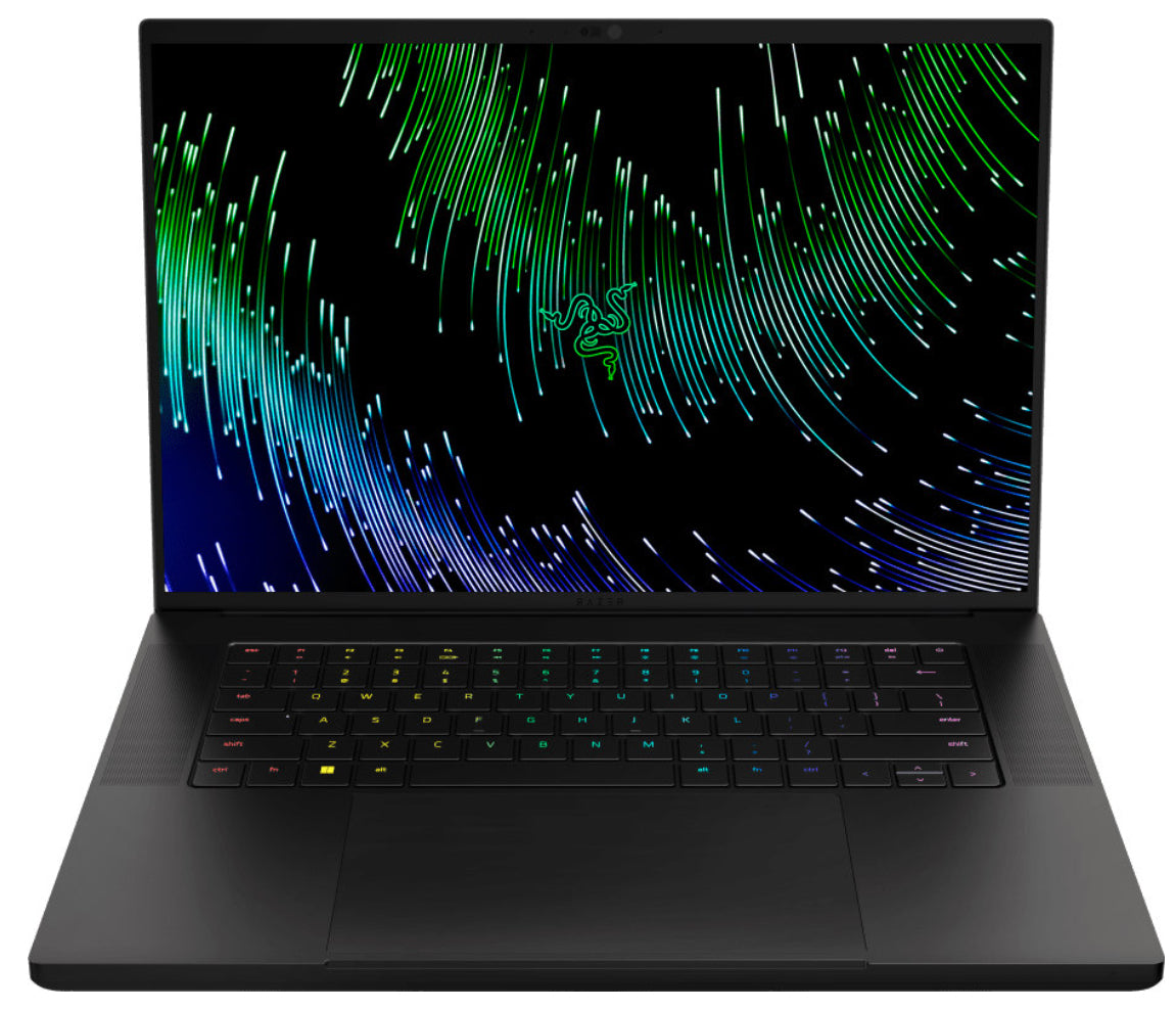 Razer Blade 16 Laptop 40.6 cm (16") Quad HD+ Intel® Core™ i9 i9-13950HX 32 GB DDR5-SDRAM 1 TB SSD NVIDIA GeForce RTX 4080 Wi-Fi 6E (802.11ax) Windows 11 Home Black