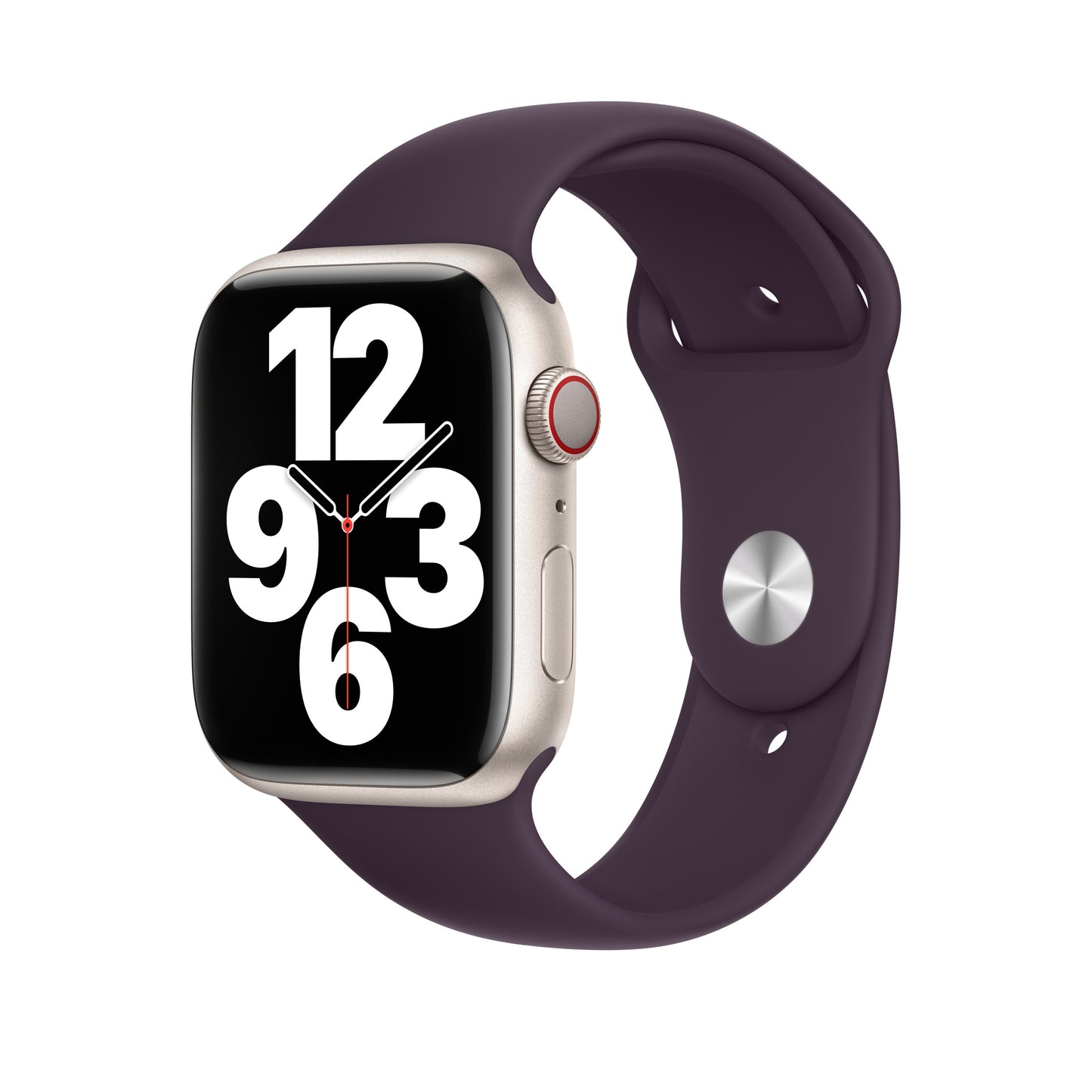 Apple MP7Q3ZM/A Smart Wearable Accessories Band Burgundy Fluoroelastomer